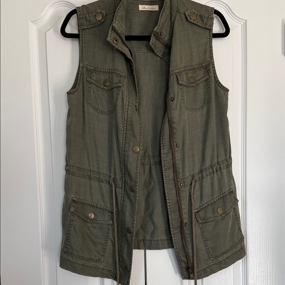 Olive Utility Jacket - Picture 6 of 7